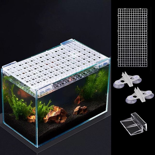 어항분리 칸막이 뚜껑 수족관 덮개판 차단판 30x15