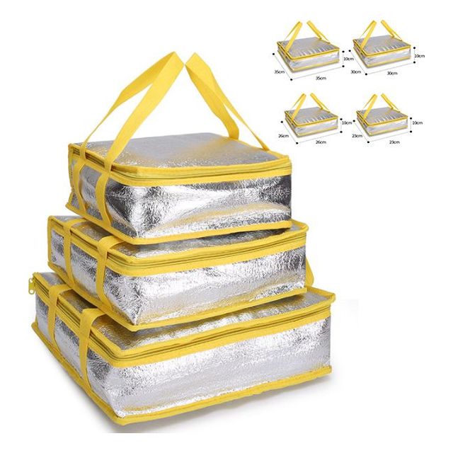 키밍 고급 배달용 피자 파우치 5개입 보온보냉 포장용