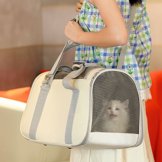 강아지 이동가방 고양이 캐리어 반려동물 포대기 숄더백 3way