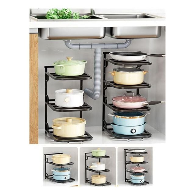 키밍 주방 멀티팬 수납선반 2단 3단 4단 정리대 의 선택