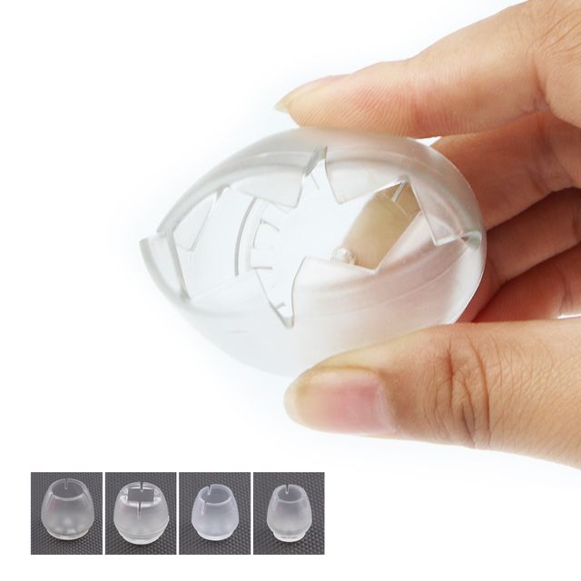 키밍 반투명 식탁의자발커버 실리콘 의자발캡 4개set