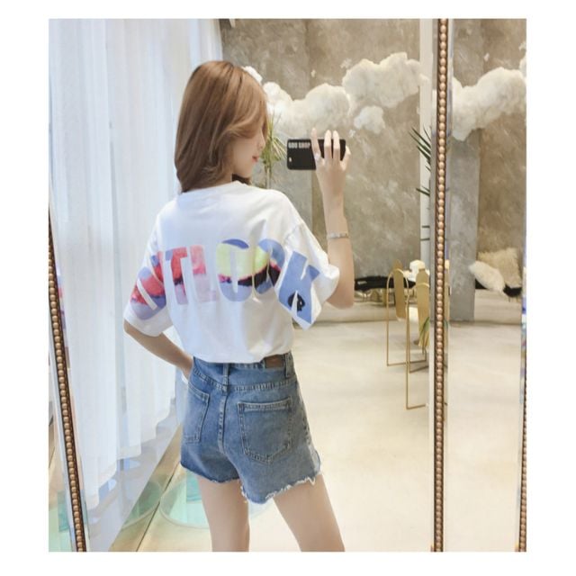 여성 루즈핏 반팔티셔츠 UC-0088