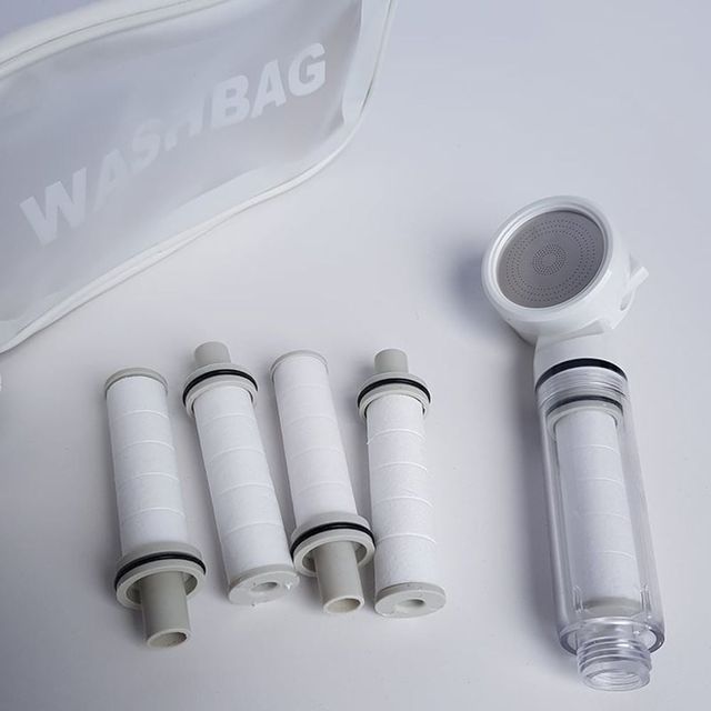 필터형 샤워기 헤드 교체용 여행용 욕실 샤워기 화장실 샤워헤드