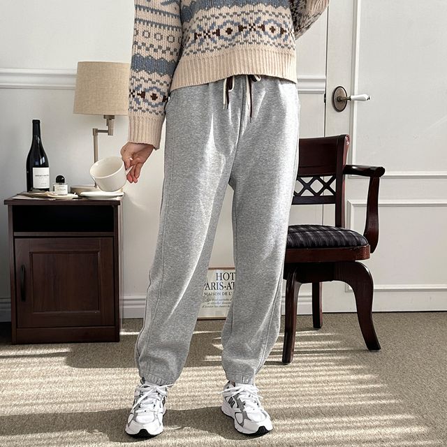 브렌가 양털 조거 바지 SD231202