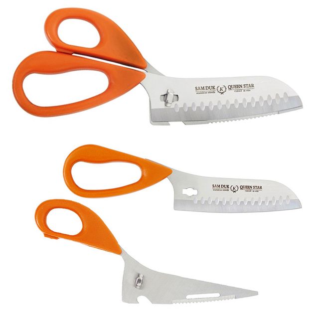 캠핑용 분리형 가위칼 칼가위 하나로 가위칼 캠