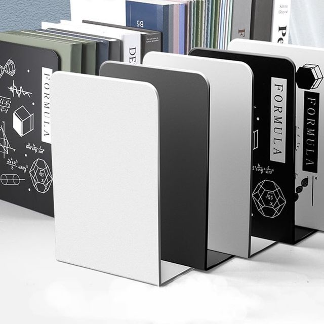 L형 북앤드 4p 책꽂이 책상 선반 책고정 북스탠드