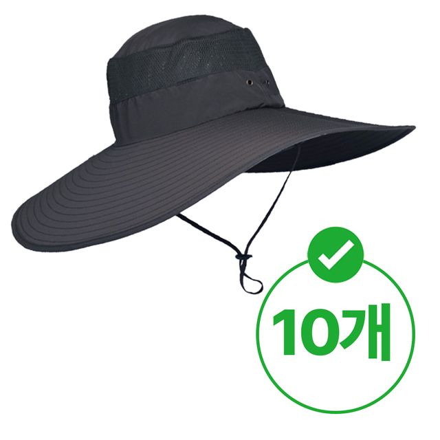 창넓은 햇빛가리개 그늘모자 여름 차광 버킷햇 10개