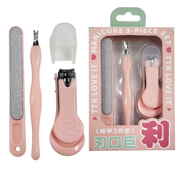 장만A635 손톱정리툴 3종세트 야스리 손톱깍기 판밀대 Huolang 만물선생