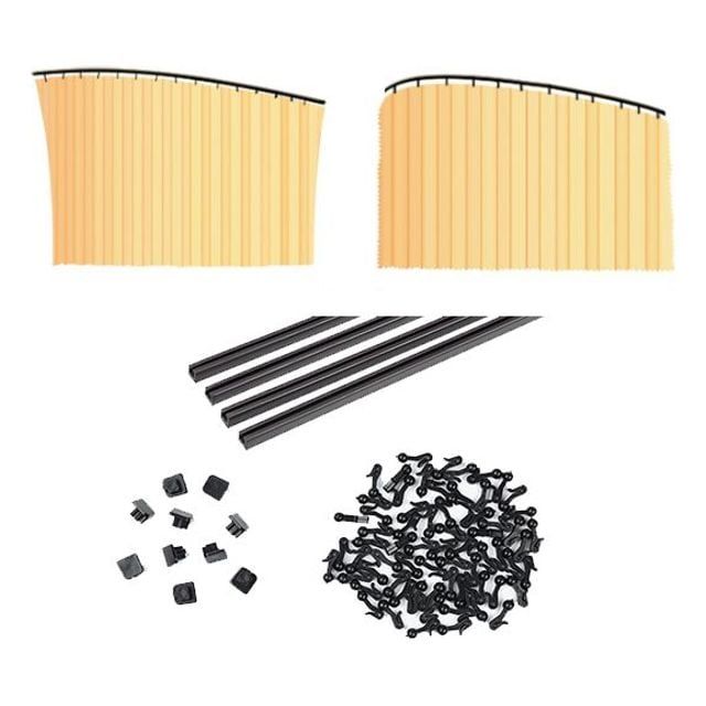 차량용 자석 햇빛 차단 커튼 4종 세트