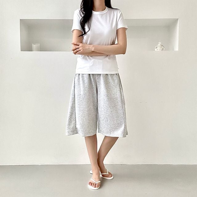 라일즈 밴딩 베이직 스트릿 버뮤다 팬츠 SD-250627