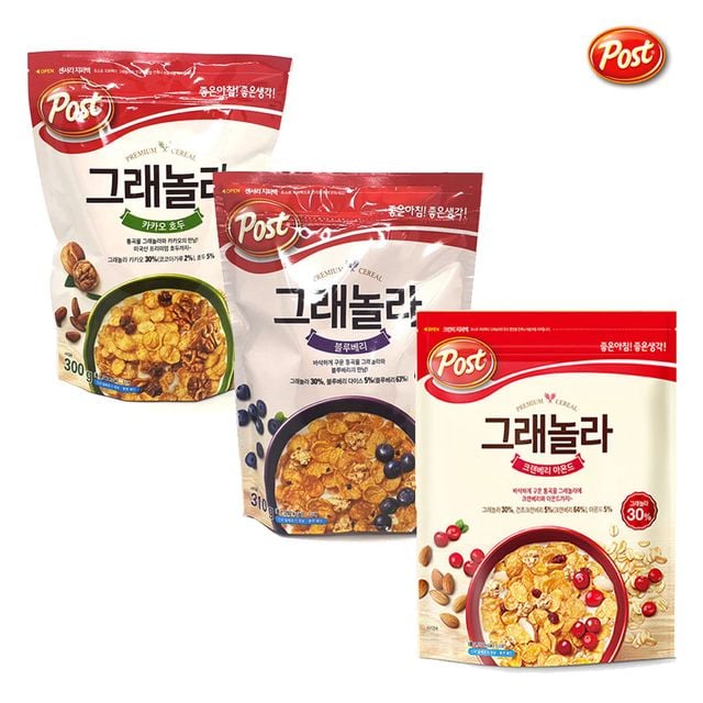 포스트 통곡물 그래놀라 시리얼 / 간편식 식사대용