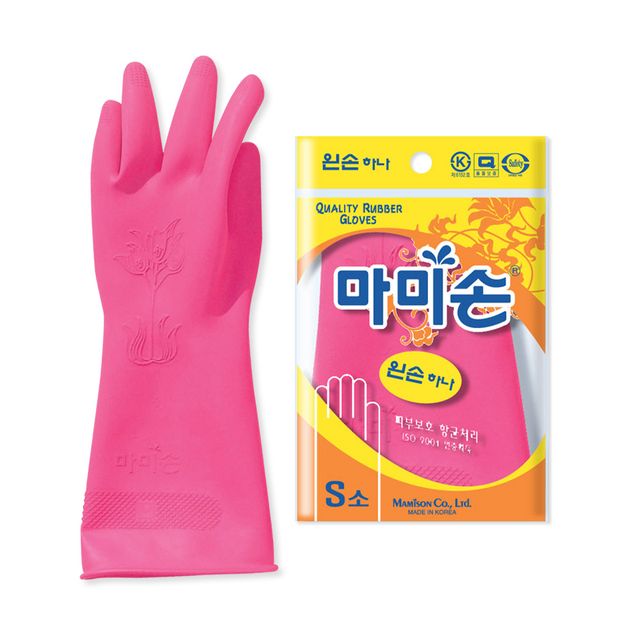 마미손 한손 고무장갑 왼손 소형 한짝 한손장갑