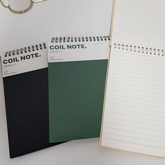 빈티지 상철 노트 세트 일기장 메모장 회의록 정리용 3