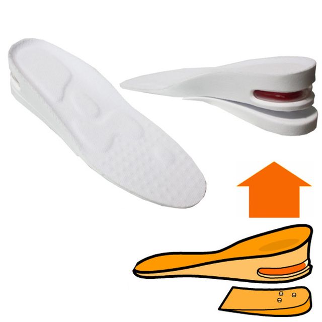 에어캡 2단분리 깔창 5cm 키높이깔창 화이트