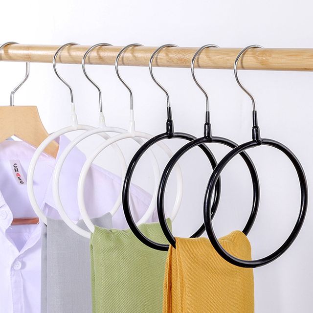 스카프 정리 링타입 넥타이 머플러 정리 행거 옷걸이