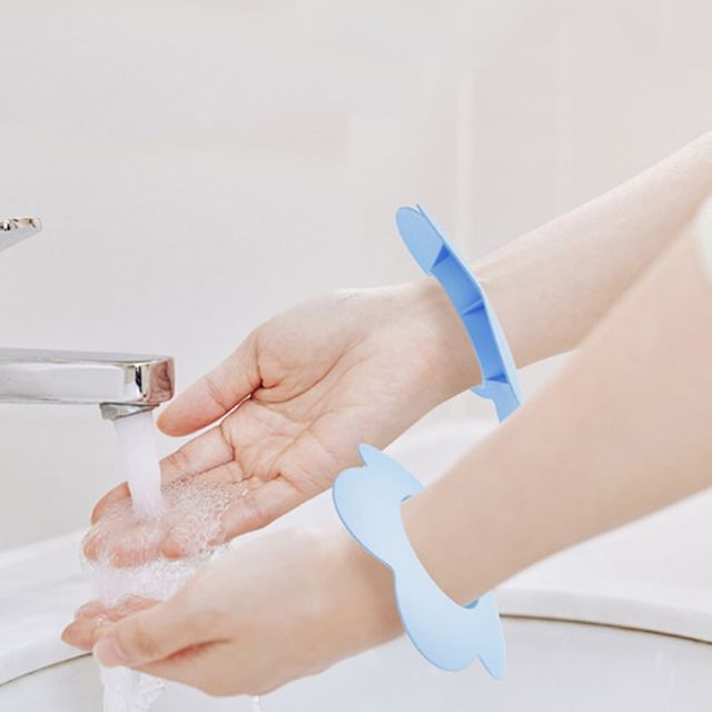 세안 실리콘 손목밴드 세트 물흘러내림 방지 세안밴드