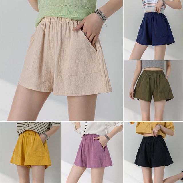 린넨 큐롯팬츠 마반바지 ELC-1001