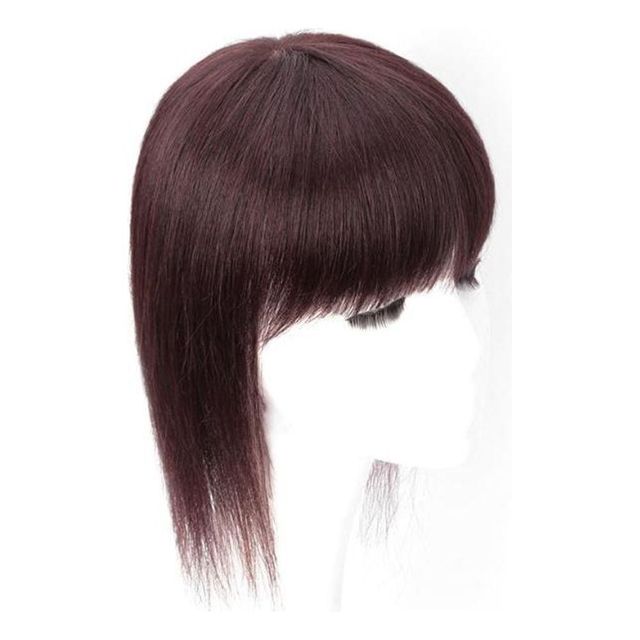 정수리 부분가발 앞머리 2컬러 자연스러운 스타일 변신