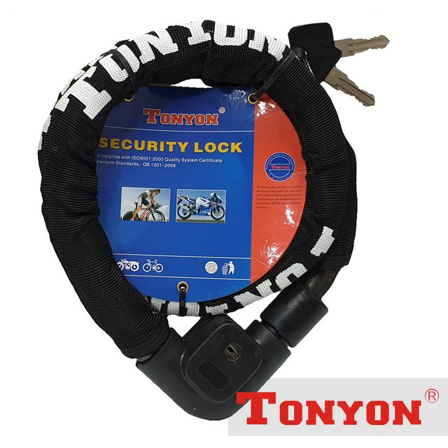 톤욘2171 페브릭 오토바이 자물쇠 와이어락 대
