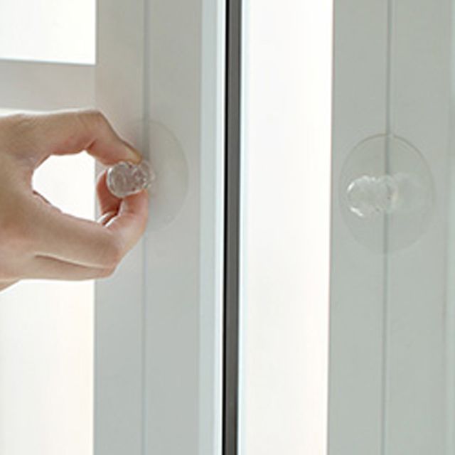 장만A754 소형 큐방 흡착판 손잡이 2개 욕실걸이 소품걸이 주방 창문손잡이 가구손잡이