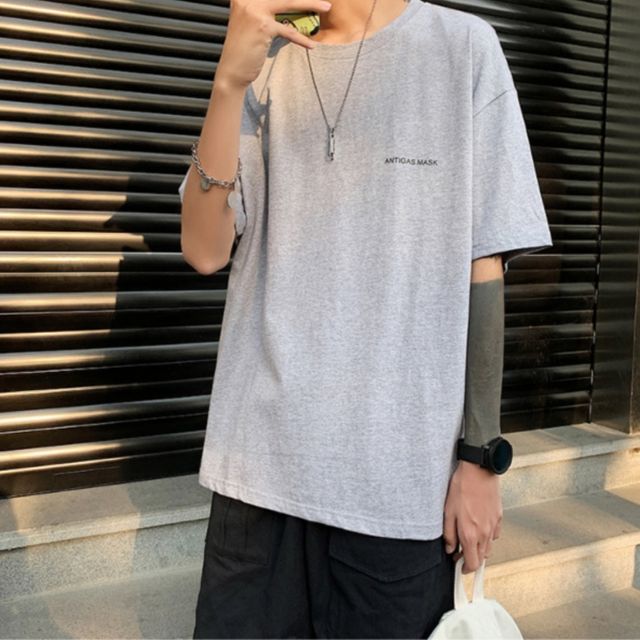 심플 라운드 오버핏 반팔티셔츠 JSC-d0140