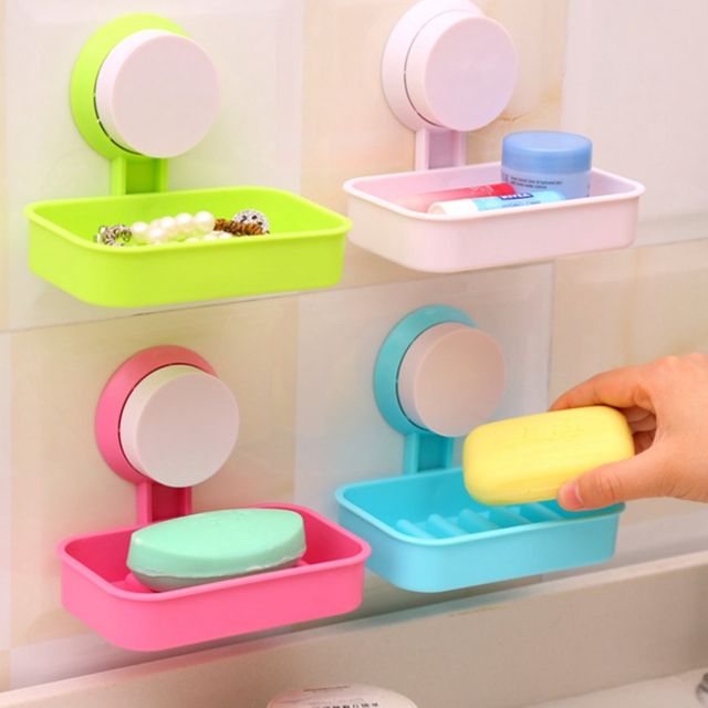 흡착식 부착식 물빠짐 비누 받침대 홀더