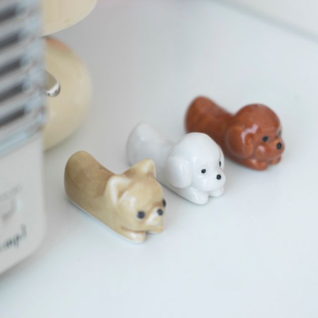 멍멍 강아지 수저 받침대 CHS-1005586