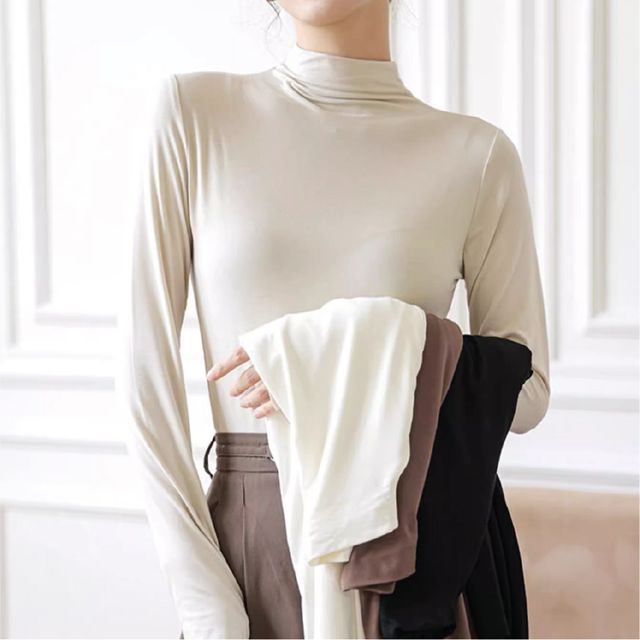 여성 반폴라 모달티셔츠 UC-0028