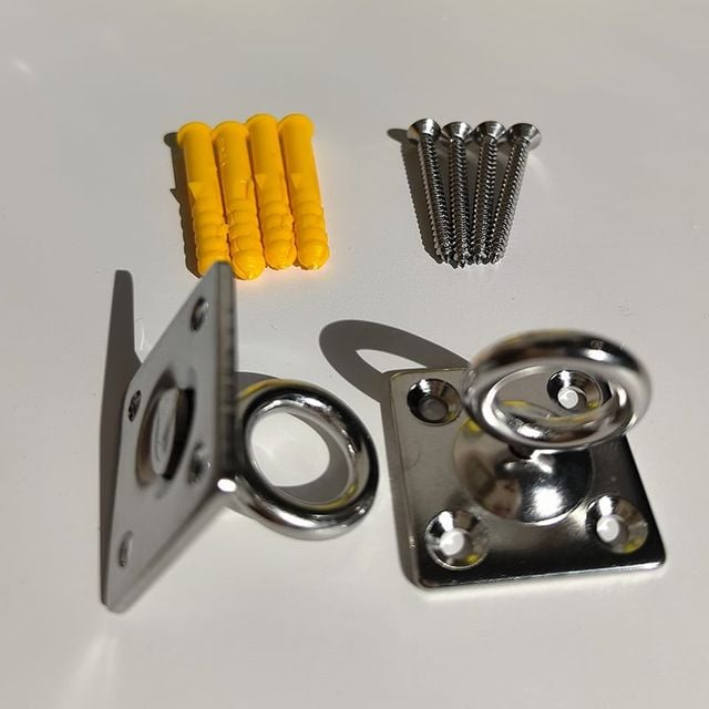 키밍 스텐 회전 링고리 2P 소품걸이 타공후크 대형