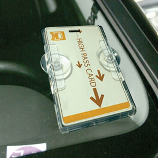 흡착판식 주차카드 주차증 부착케이스 3매 주차