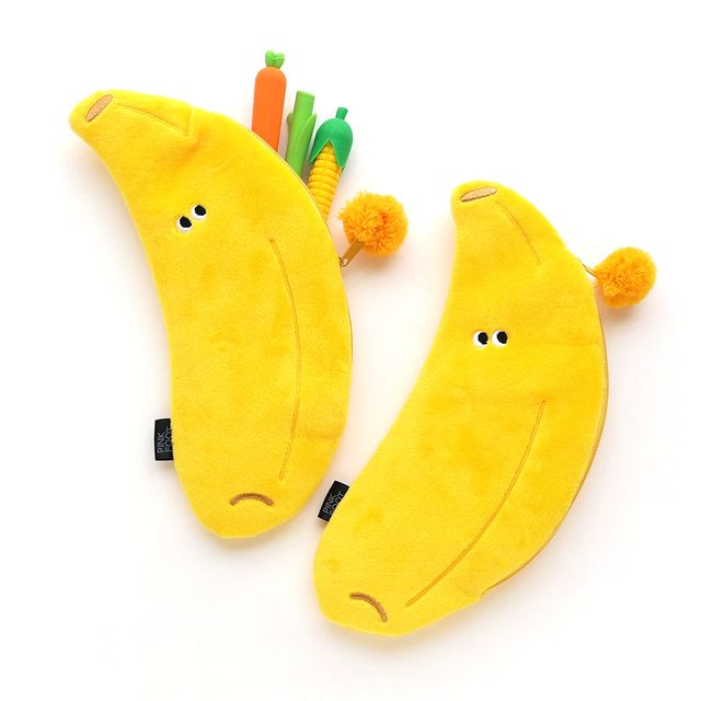 바나나 슬림 필통(제작 로고 인쇄 홍보 기념품 판촉물)