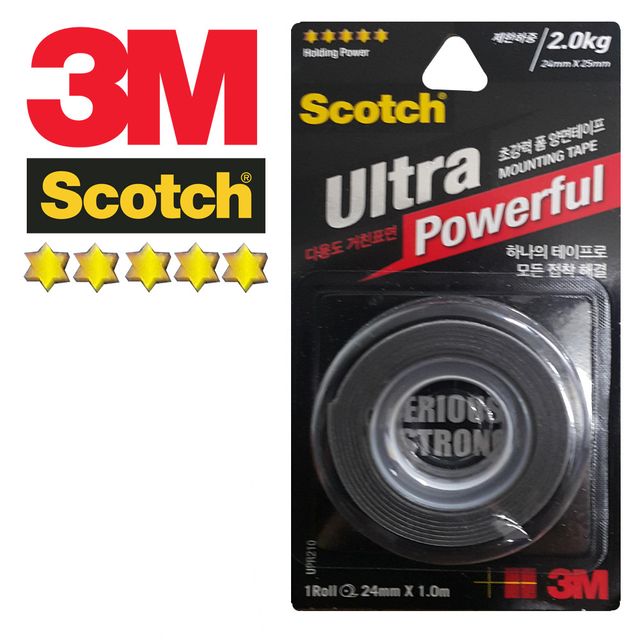 3M 울트라초강력 벽면 거친표면용 1m 롤테이