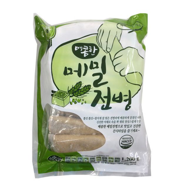 (냉동)아하매콤한메밀전병 1.2kg