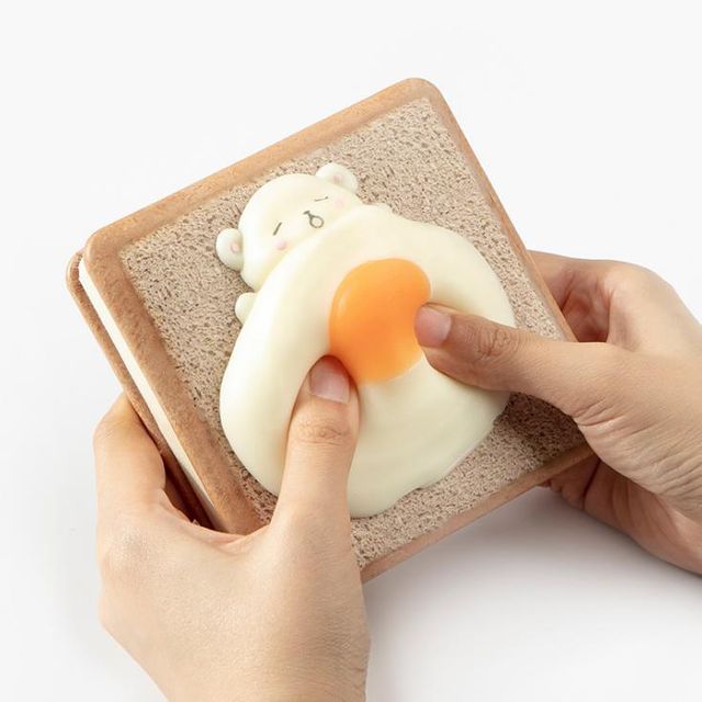 키밍 식빵 수첩 노트 큐티 학생 수첩 메모 줄노트