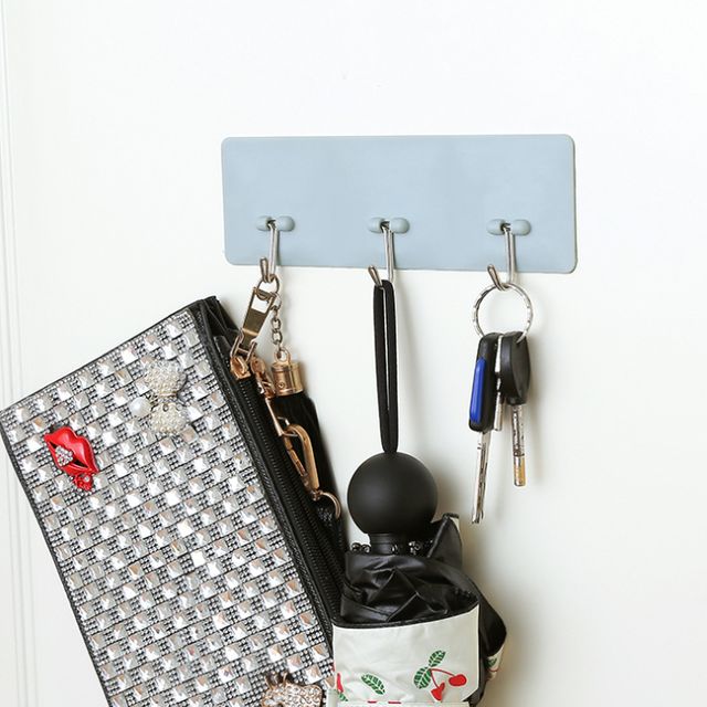 카라반 모터홈 다용도 3구 흡착 걸이 후크 거치대