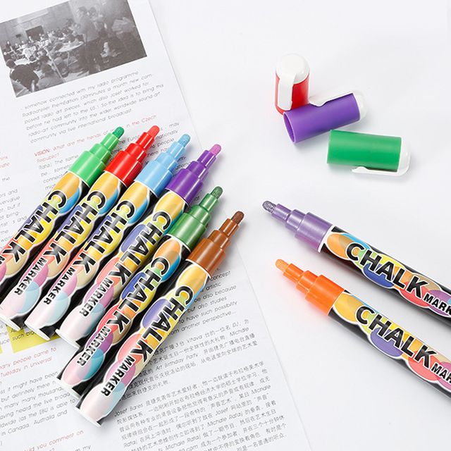 와인잔낙서 유리 글라스펜 파티용품 레터링 글씨 그림