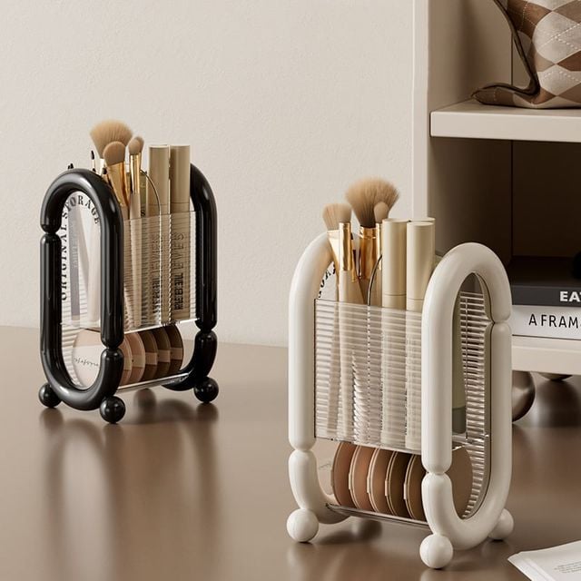 메이크업 브러쉬 정리함 빗통 수납 홀더 보관함 케이스