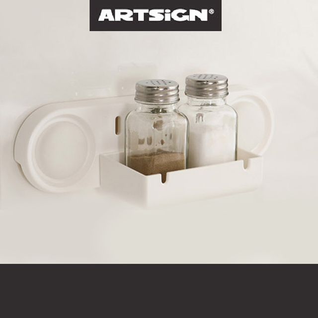 포인트 다용도 주방거치대 소품받침대 백색