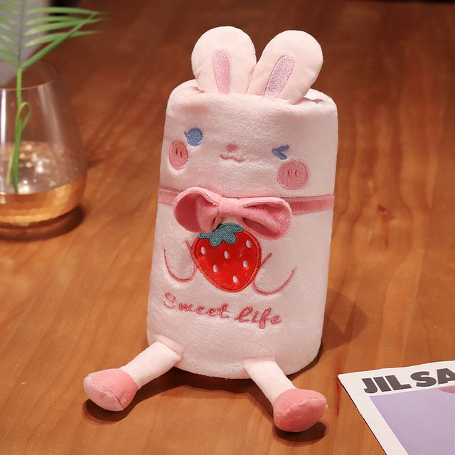 플란넬 휴대용 낮잠 담요 RNR-0106