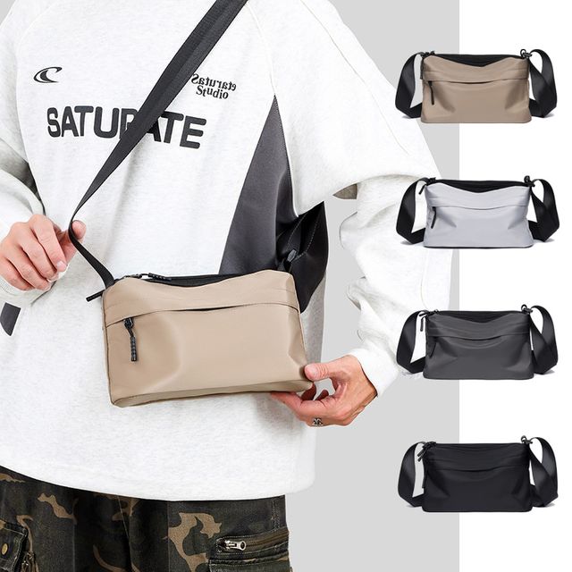 트리플 지퍼포켓 캐주얼 크로스백 EL-1005131