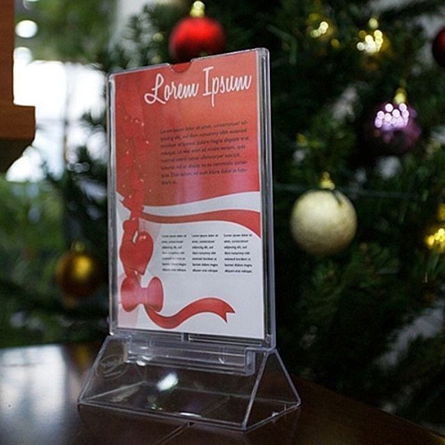 ( 세로Y자형 아크릴 메모꽂이 )