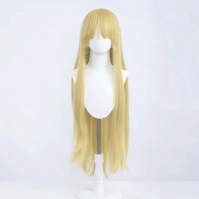 일자앞머리 긴머리 코스프레 통가발 5color LM-1005391