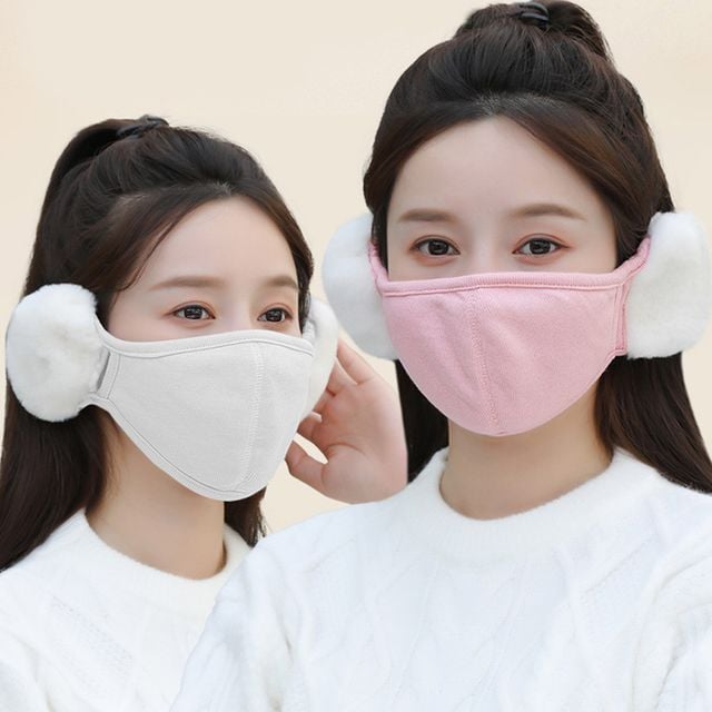 남성 여성 털 귀마개 부드러운 마스크 URK-267