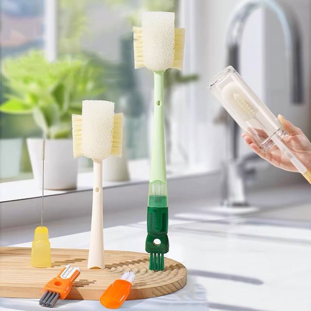 키밍 텀블러 세척솔 브러쉬 수세미 물병솔 컵솔 병솔