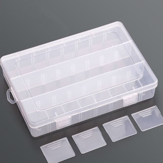 스케치 화구 정리함 미술도구 수납 플라스틱 박스