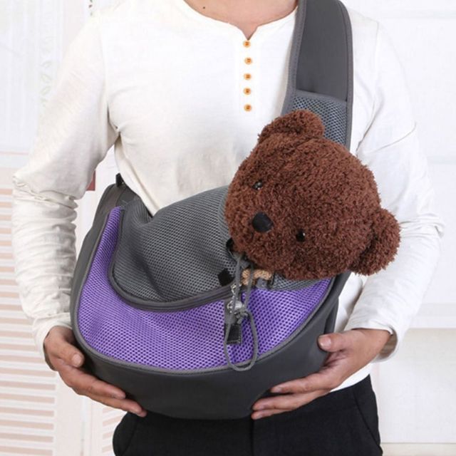 애완동물 외출용 슬링백 반려동물 산책가방