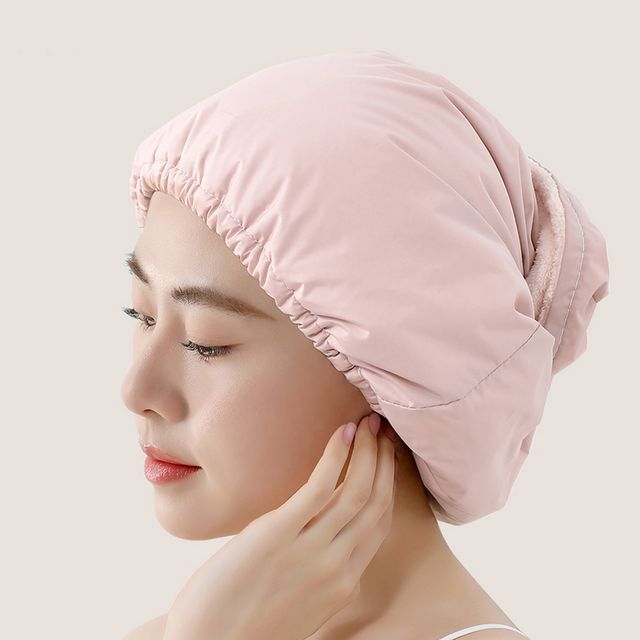 장만A852 극세사 헤어 샤워캡 머리수건 두건 드라이캡 헤어타올