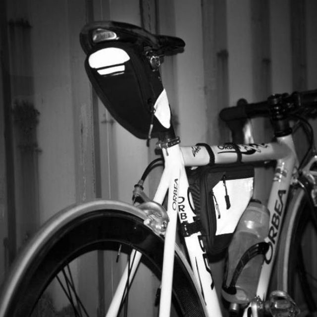 방수 방습 자전거 안장 가방 반사 기능 안장백