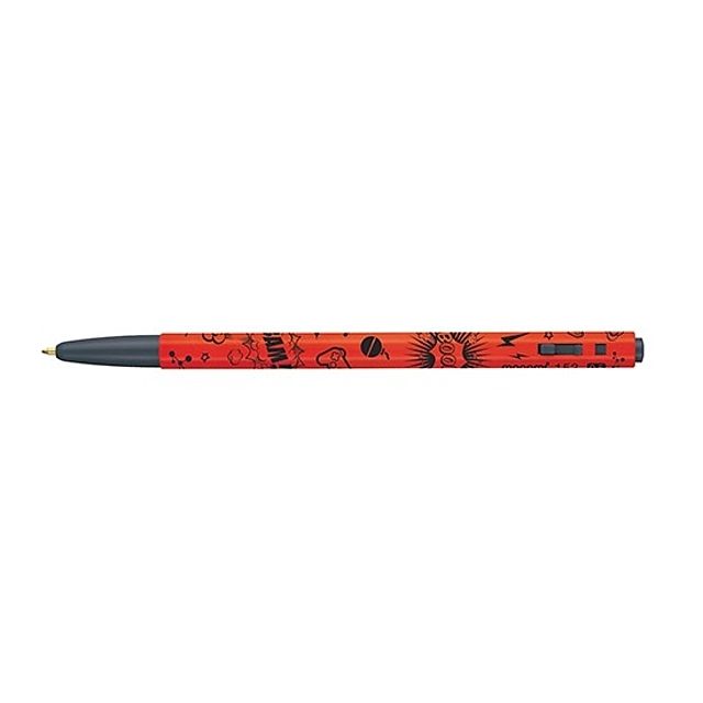 153 카툰 볼펜(Atom Red/0.5/모나미)x144자루(제작 로고 인쇄 홍보 기념품 판촉물)