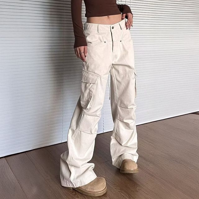 볼칸 앞일자포켓 카고 와이드바지 SD-250438